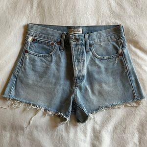 Madewell Relaxed Denim Shorts